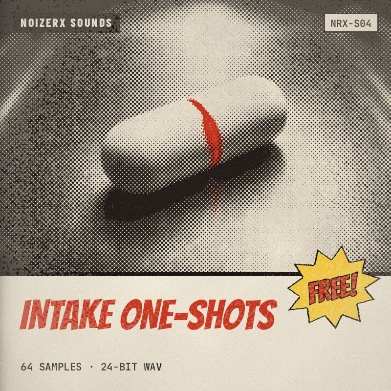 Intake one-shots sample pack artwork