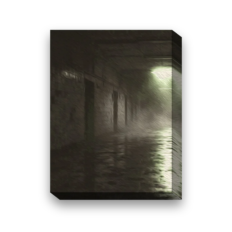 Canvas edition of Ward Three stretched over deep bars