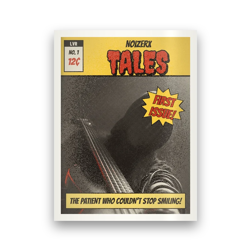 Poster of the NoizeRx Tales number 1 comic cover