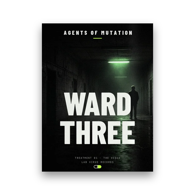 Poster of the Ward Three corridor with the Agents of Mutation name